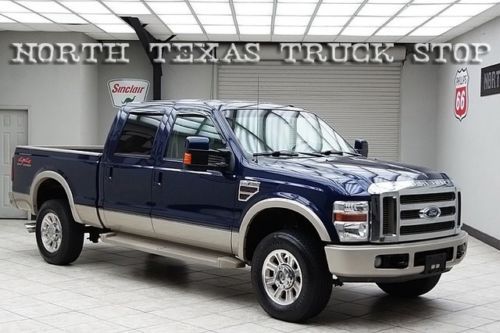 2008 ford f350 diesel 4x4 king ranch srw short bed heated leather texas truck