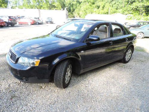 2003 audi a4 quattro, no reserve, one owner, no accidents, all wheel drive.