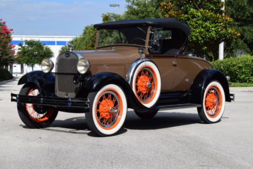 1929 ford model a roadster - incredible restoration!