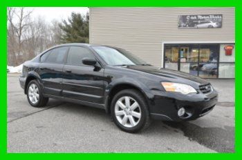 2007 subaru outback 2.5l h4*leather*sedan* awd* newtires* no reserve!!!