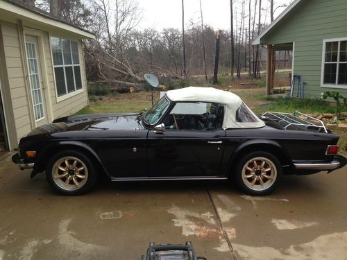 1974 triumph tr6, one owner.