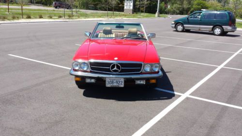 1985 mercedes 500sl euro celebrity owned 50k miles