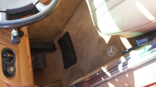 1985 Mercedes 500sl Euro Celebrity Owned 50k miles, image 4