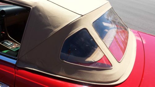1985 Mercedes 500sl Euro Celebrity Owned 50k miles, image 19