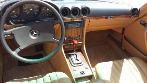 1985 Mercedes 500sl Euro Celebrity Owned 50k miles, image 22