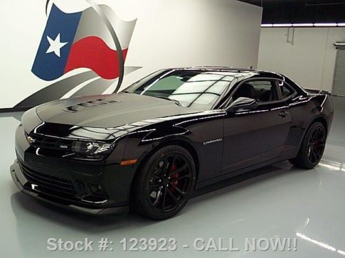 2014 chevy camaro 2ss 1le performance rear cam hud 16k texas direct auto