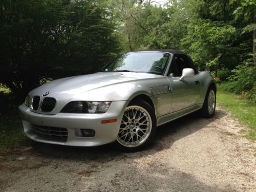 2001 bmw z3 roadster convertible 2-door 3.0l 34.5 k miles