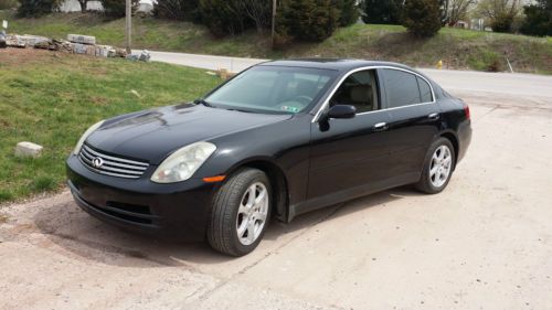 2004 infiniti g35 x sedan 4-door 3.5l