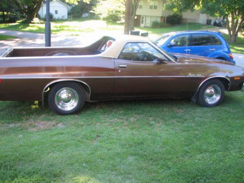 1974 ford ranchero 500 standard cab pickup 2-door 5.0l