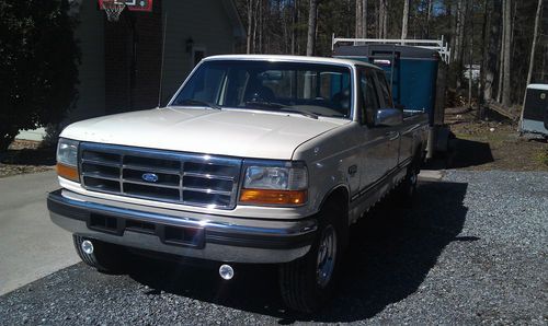 1995 ford f-250 xlt extended cab pickup 2-door 7.3l