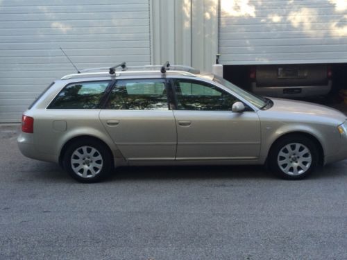 1999 audi a6 quattro avant wagon 4-door 2.8l no reserve!!!