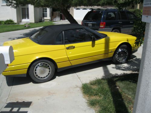 1992 cadillac allante value leader convertible 2-door 4.5l