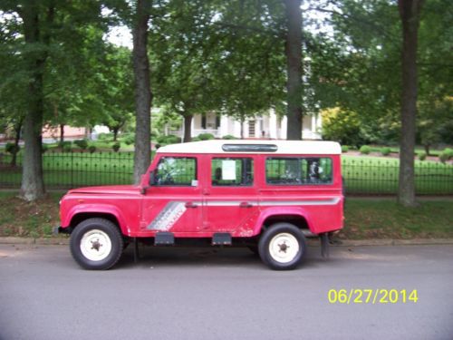 Land rover defender 110 with nc title