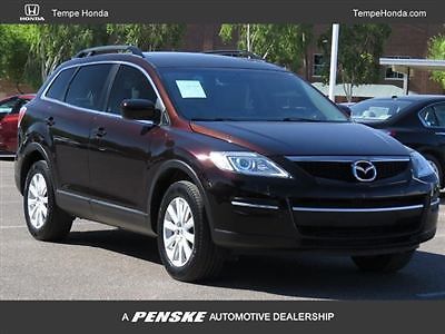 Mazda cx-9 awd 4dr sport suv automatic gasoline 3.7l dohc 24-valve v6 black cher