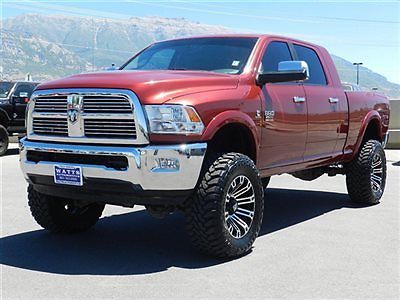 Dodge ram mega cab laramie 4x4 cummins diesel custom new lift wheels tires nav