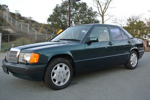 1 owner 93 mercedes benz 190e limited edition w201 sedan 2.3l 4cyl. 100k orig mi