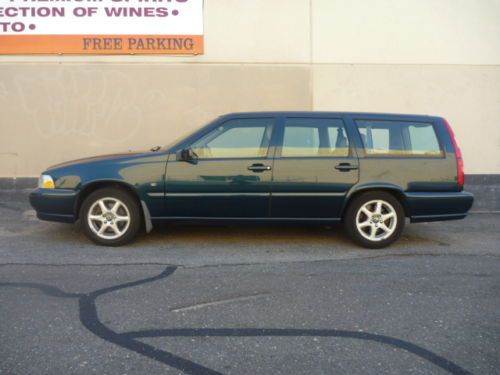 Volvo 99 v70 glt wagon - sunroof, 2.4l turbo 3rd seat, lthr, 123k runs great!