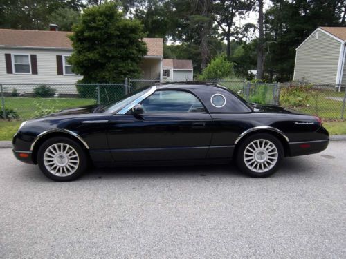 2005 ford thunderbird premium convertible 50th anniversary edition v8