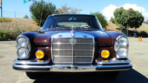1972 mercedes 280sel 4.5 perfect ca blue plate car floor shifter. nicest in us!!