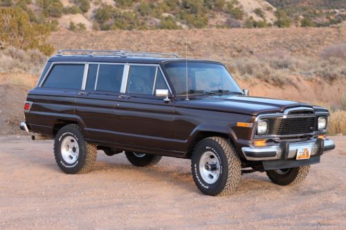 1982 jeep wagoneer limited 5.3l vortec 4l60e swap fully restored