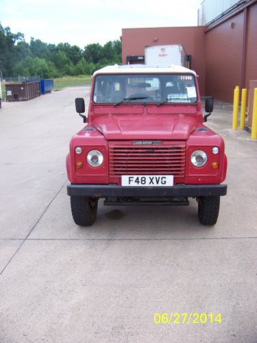 Land rover defender 110 with nc title  no reserve