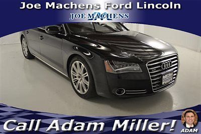 2013 audi a8 4.0l awd navigation sunroof extra clean completely loaded
