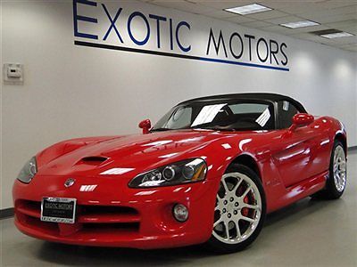 2004 dodge viper srt-10 convertible! 6-speed blk-softtop alpine/6cd xenons 500hp