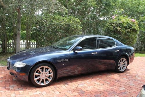 2005 maserati quattroporte luxury performance sedan-fla-kept-lowest price in usa