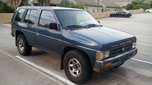 1995 nissan pathfinder 4 door se sport utility 3.0l 2960cc 181cu v6 rwd 5-speed