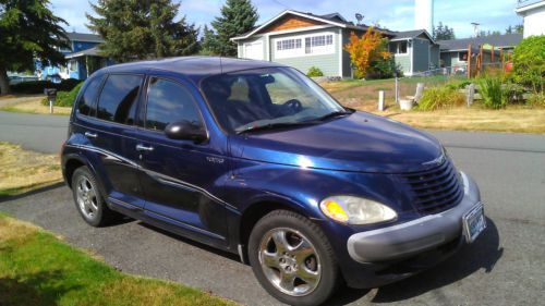 2002 chrysler pt cruiser limited wagon 4-door 2.4l manual