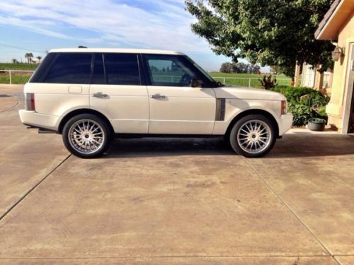 2008 land rover range rover sport supercharged sport utility 4-door 4.2l