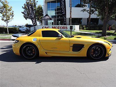 2014 mercedes benz sls amg black series solarbeam yellow carbon fiber