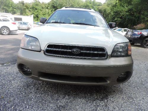 2001 subaru ouitback, no reserve, looks and runs fine, no accidents,