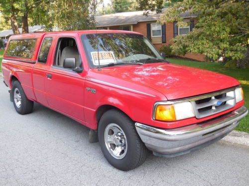 1995 ford ranger xlt extended cab pickup 2-door 3.0l