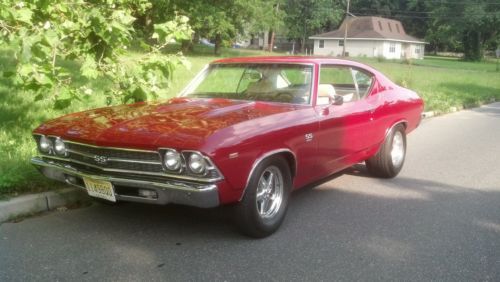 Ss,396,classic,horsepower,gm,fast,red,collectible