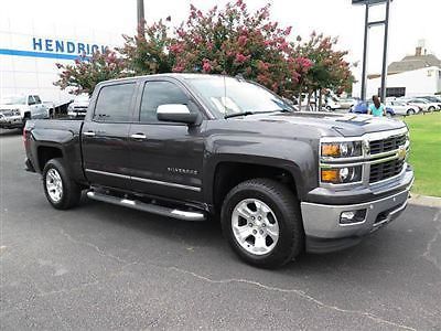 Ltz 3k miles 4 dr crew cab truck automatic 5.3l v8 l tungsten black leather