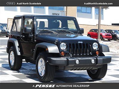 2011 jeep wrangler 4wd  manual shift 23k miles one owner clean car fax financing