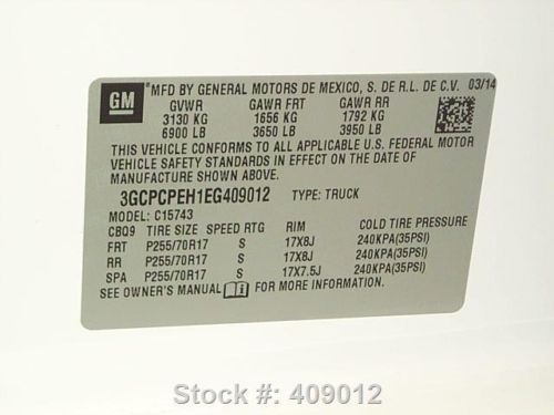 2014 CHEVY SILVERADO WORK TRUCK CREW V6 TOOL BOX 68 MI TEXAS DIRECT AUTO, US $27,480.00, image 21