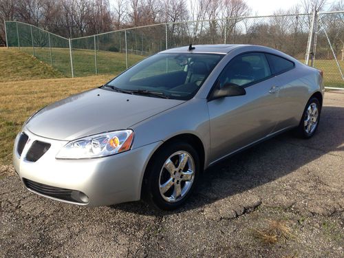 2008 pontiac g6 gt coupe/sunroof/heated lthr/chrome/rebuilt-salvage/no reserve !