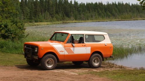 1980 international scout ii - runs and drives very well, new carpet and upgrades