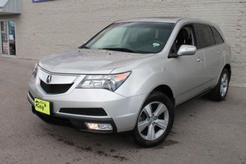 12 acura mdx awd navigation sunroof leather clean carfax 1 owner we finance