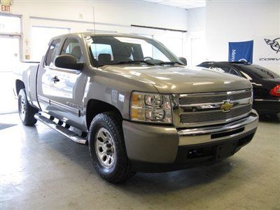 2009 chevrolet silverado ext cab lt1 4x4 f-wrnty chrome boards bed liner$20995