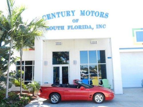 2000 pontiac firebird convertible 45,823 miles 2-owner!!