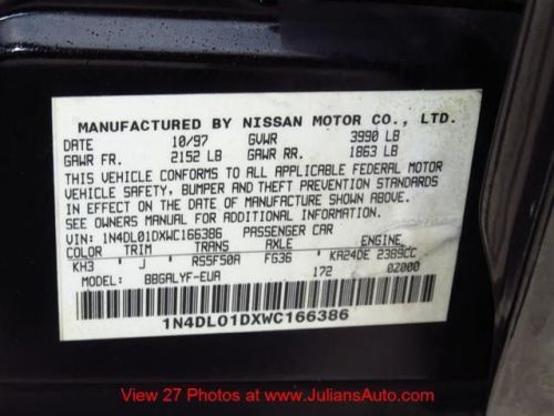 1998 Nissan Altima XE, US $3,999.00, image 26