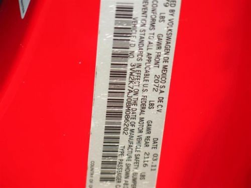 2011 Volkswagen Jetta, US $14,488.00, image 2