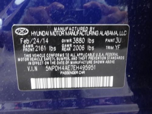 2014 Hyundai Elantra Limited, US $22,665.00, image 5