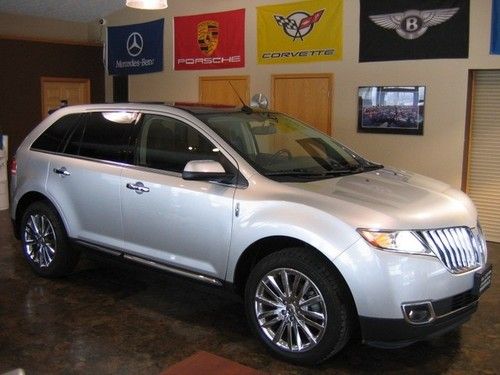 2011 lincoln mkx elite 102a adaptive cruise 20k heated cool leather thx 20s call