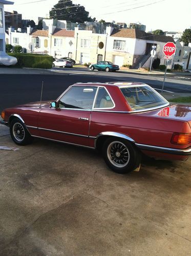 1973 mercedes benz 450sl roadster california car a real beauty.