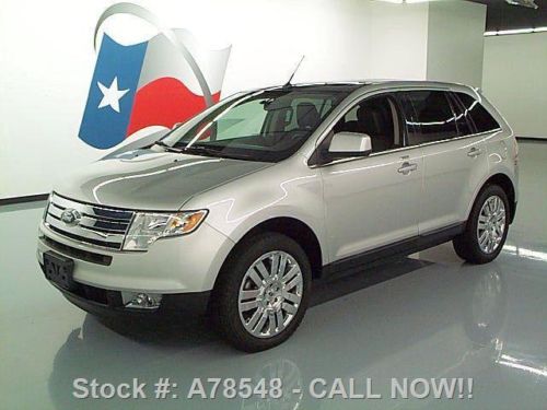 2010 ford edge ltd pano sunroof heated leather 20&#039;s 17k texas direct auto