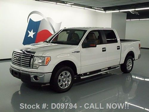 2011 ford f150 texas crew xlt 5.0 v8 side steps tow 56k texas direct auto